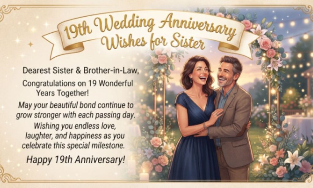 19th-wedding-anniversary-wishes-for-sister