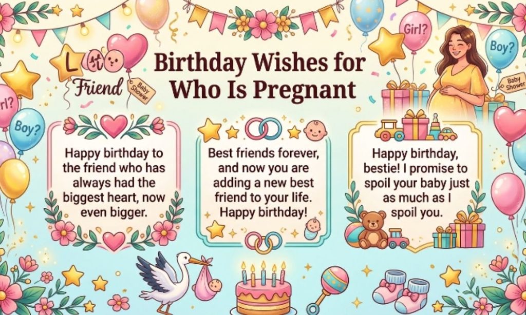 Birthday Wishes for Best Friend Who Is Pregnant