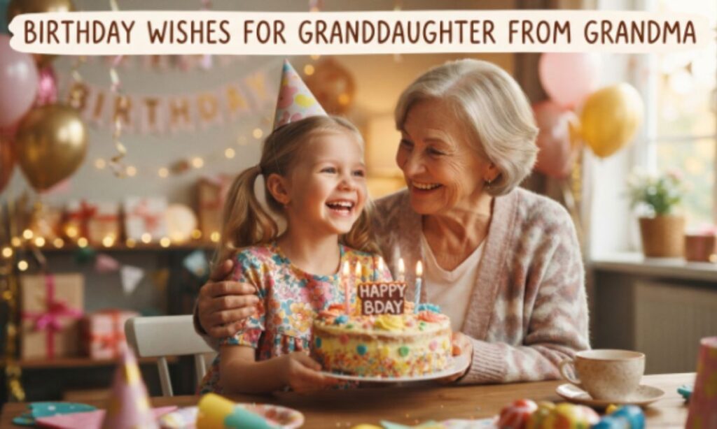 Birthday Wishes for Granddaughter from Grandma