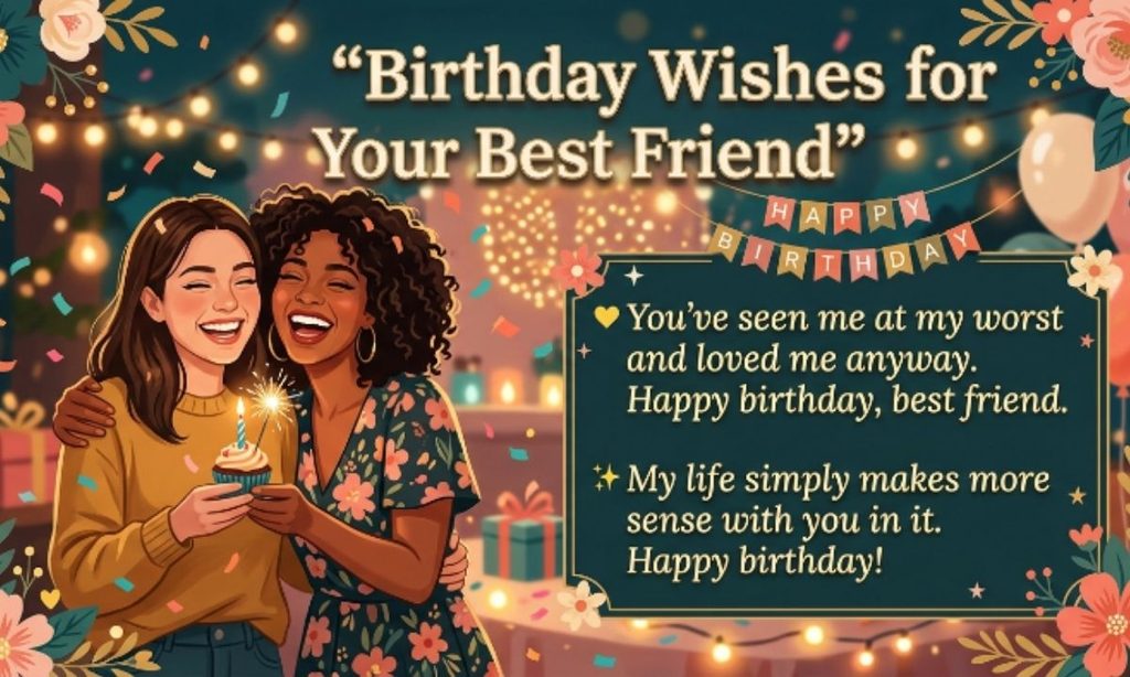 Birthday Wishes for Your Best Friend
