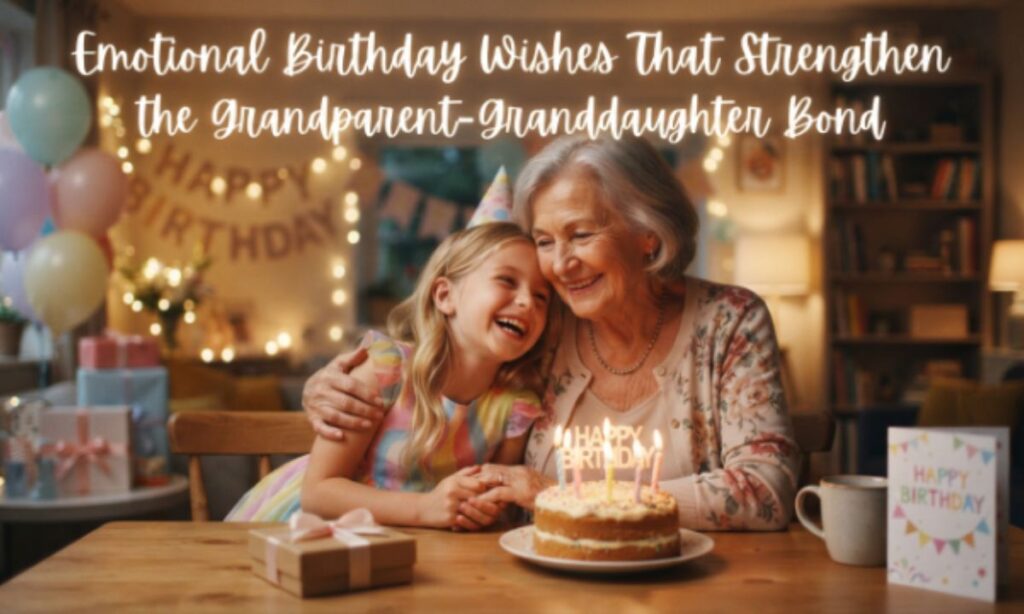 Emotional Birthday Wishes That Strengthen the Grandparent–Granddaughter Bond