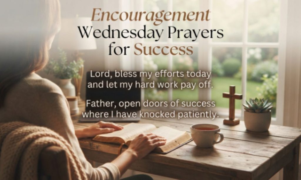 Encouragement Wednesday Prayers For Success