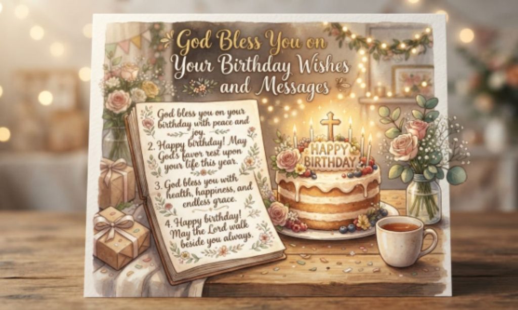 God Bless You on Your Birthday Wishes and Messages
