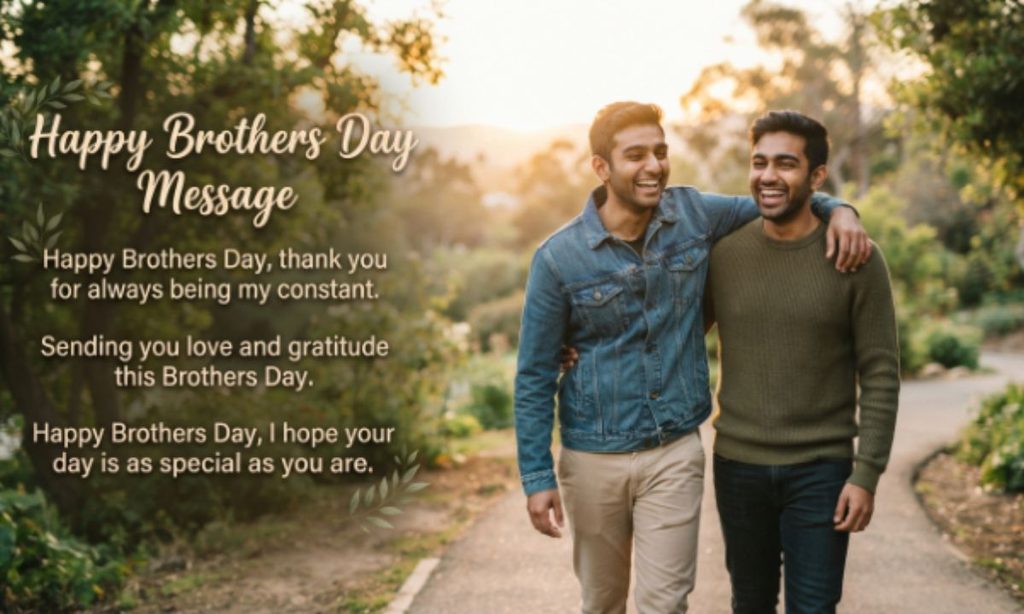 Happy Brothers Day Message