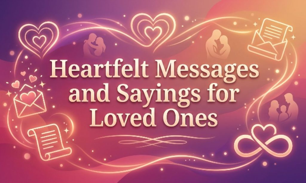 Heartfelt Messages and Sayings for Loved Ones