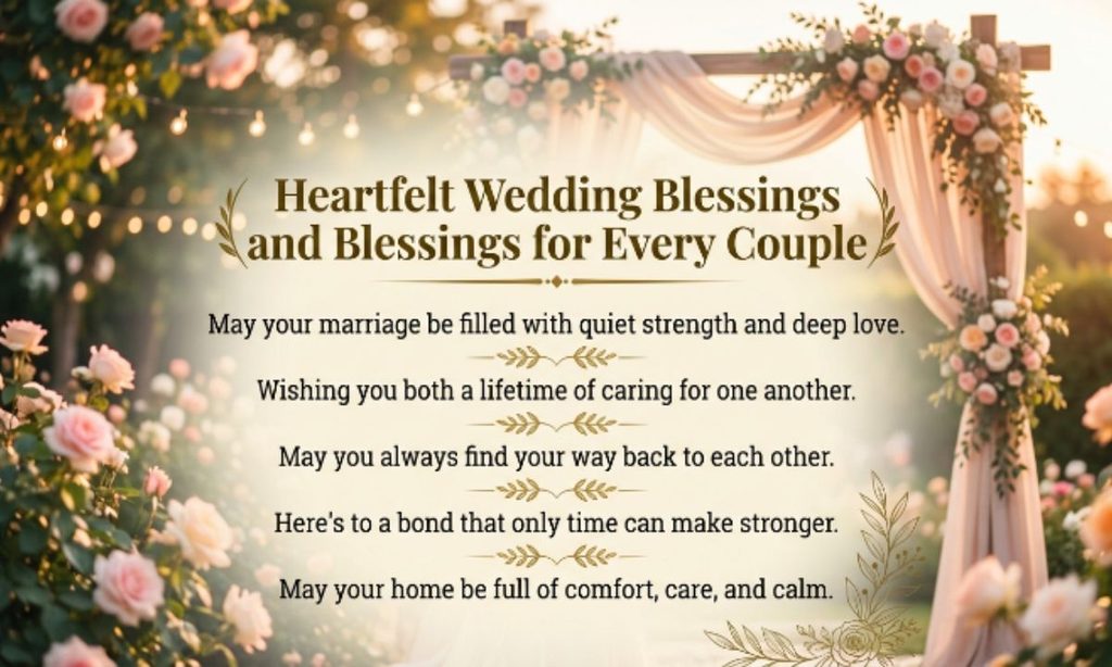 Heartfelt Wedding Blessings and Blessings for Every Couple