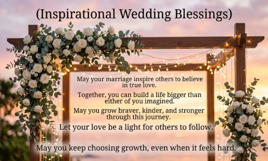 Inspirational Wedding Blessings