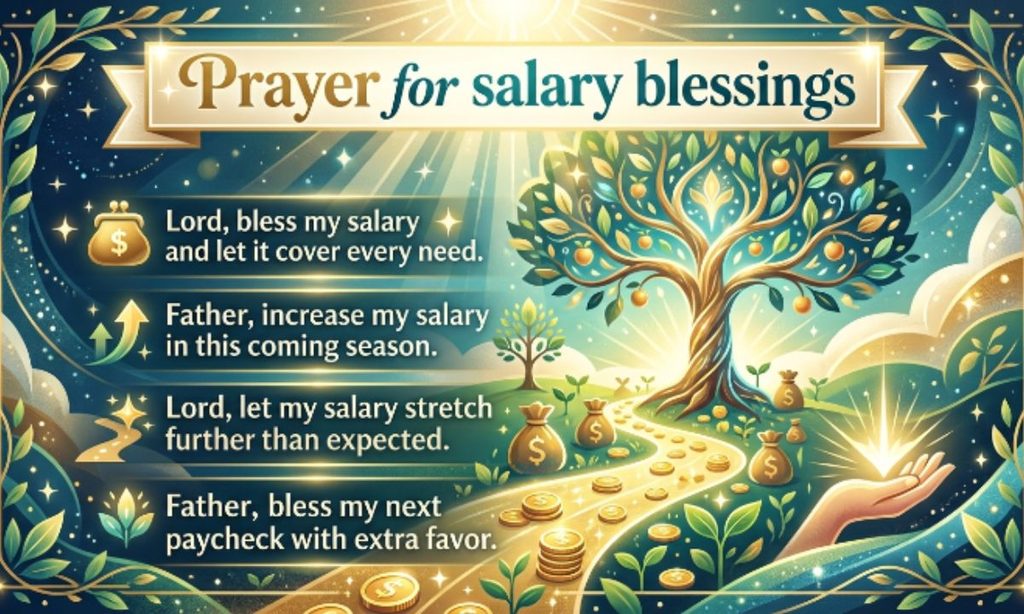Prayer for salary blessings