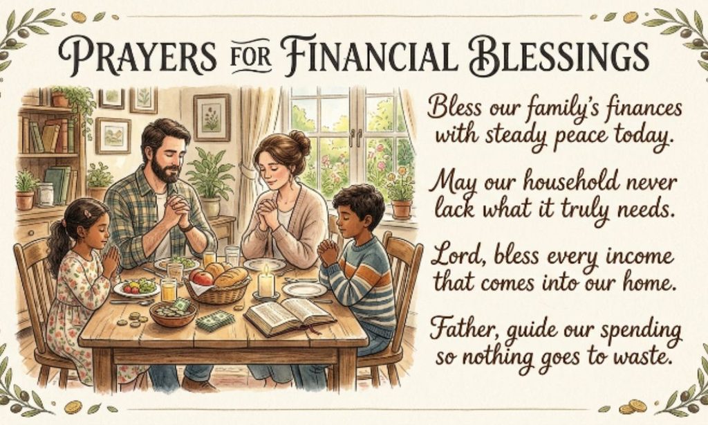 Prayers for Financial Blessings