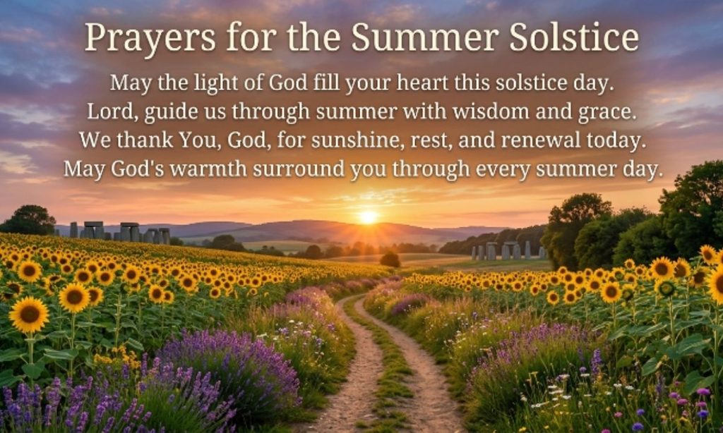 Prayers for the Summer Solstice