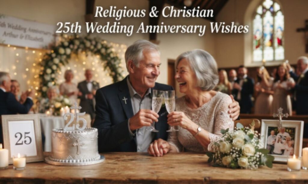 Religious & Christian 25th Wedding Anniversary Wishes