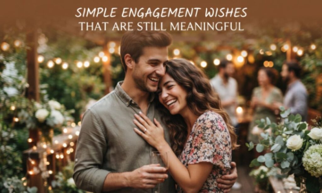 Simple Engagement Wishes That Are Still Meaningful