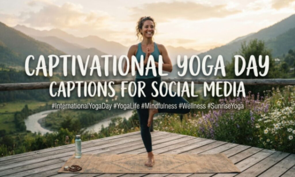 Captivating International Yoga Day Captions for Social Media