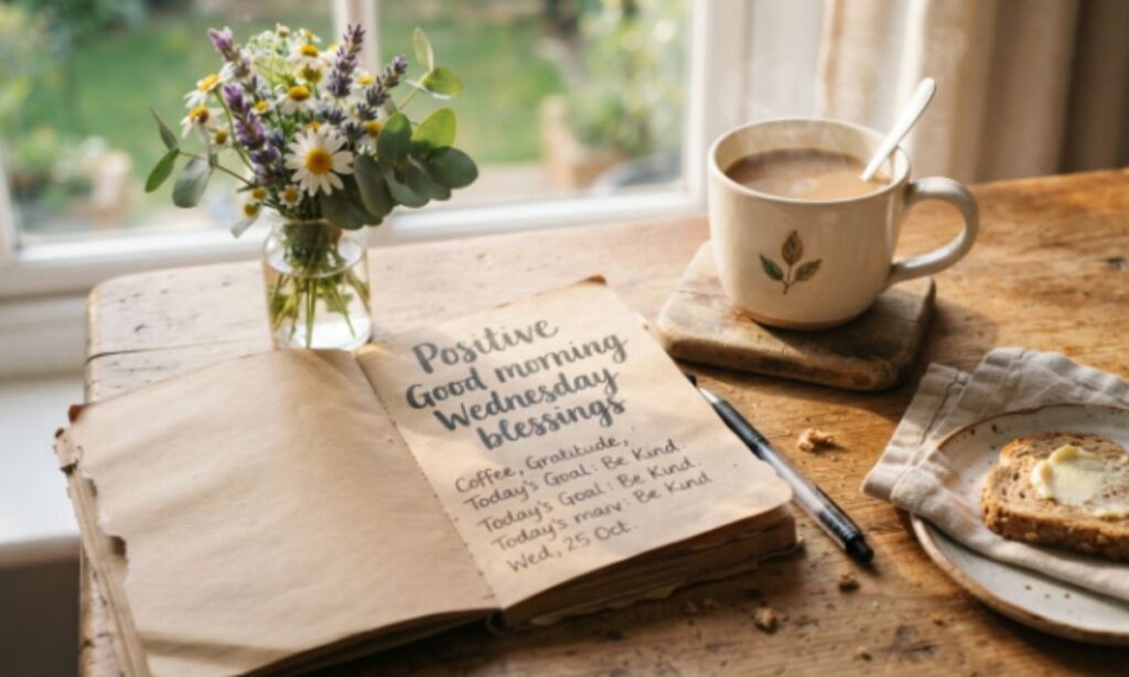Positive Good morning Wednesday blessings