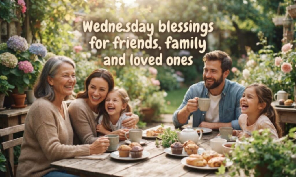 Wednesday blessings for friends, family and loved ones