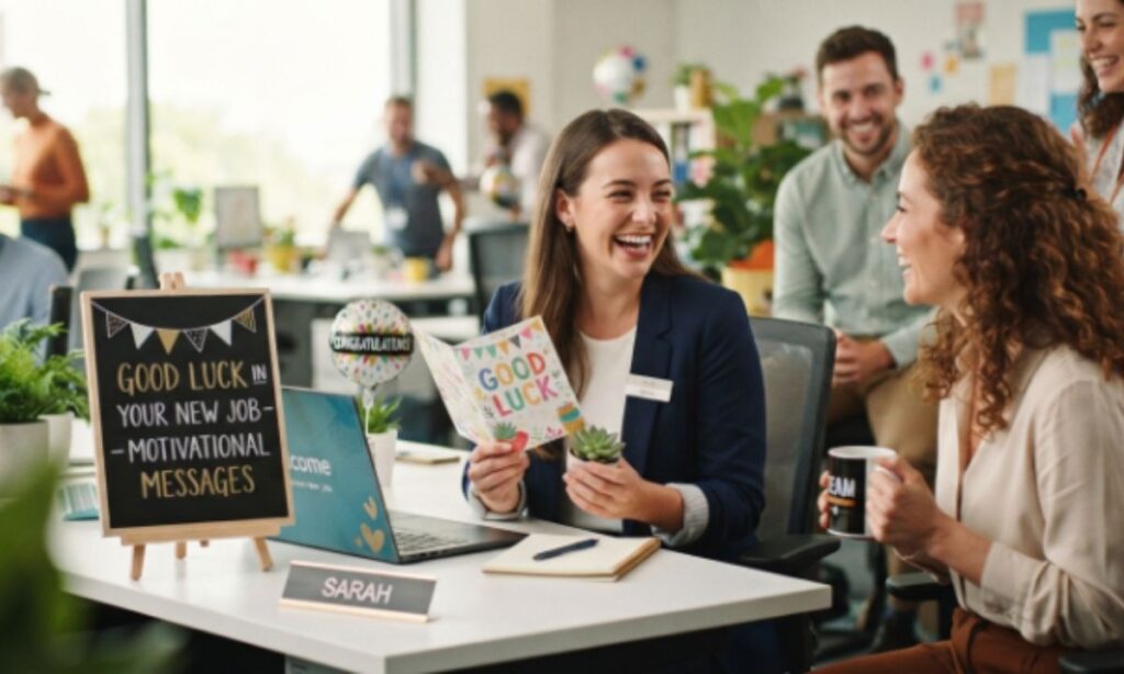 Good Luck in Your New Job – Motivational Messages