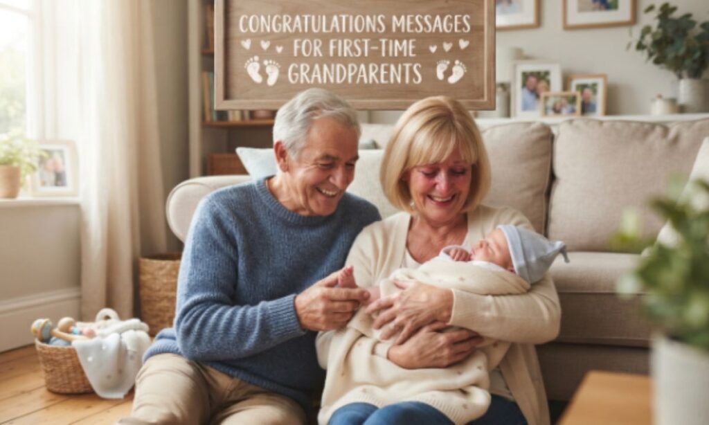 Congratulations Messages for First-Time Grandparents