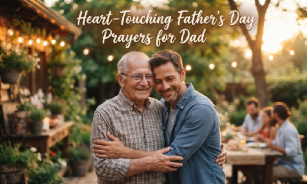 Heart-Touching Father's Day Prayers for Dad