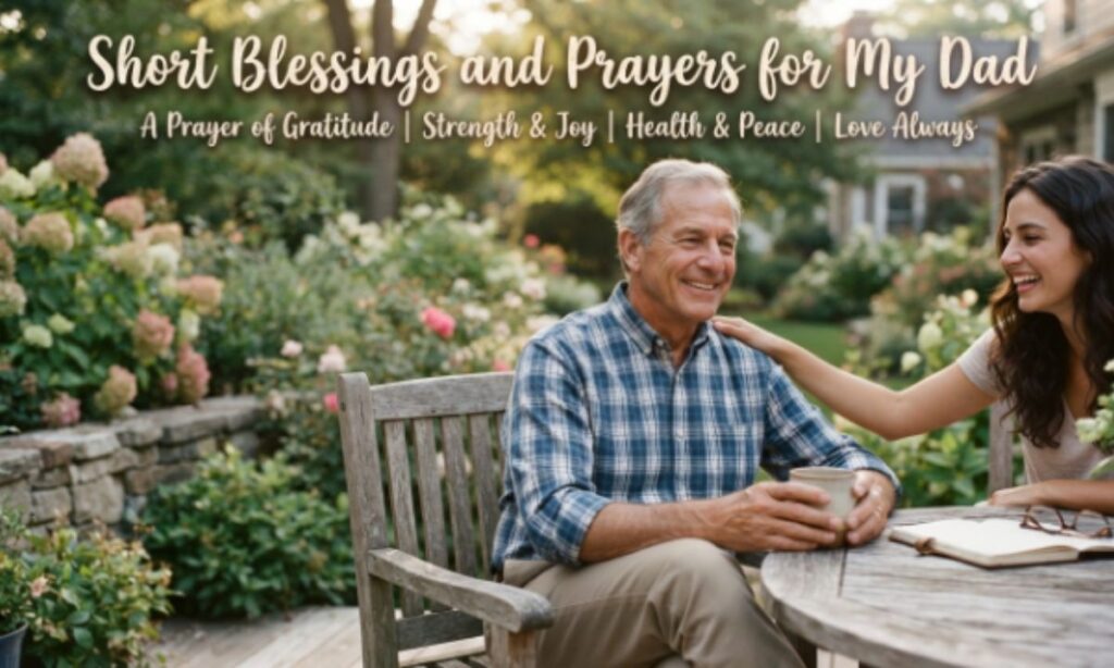 Short Blessings and Prayers for My Dad