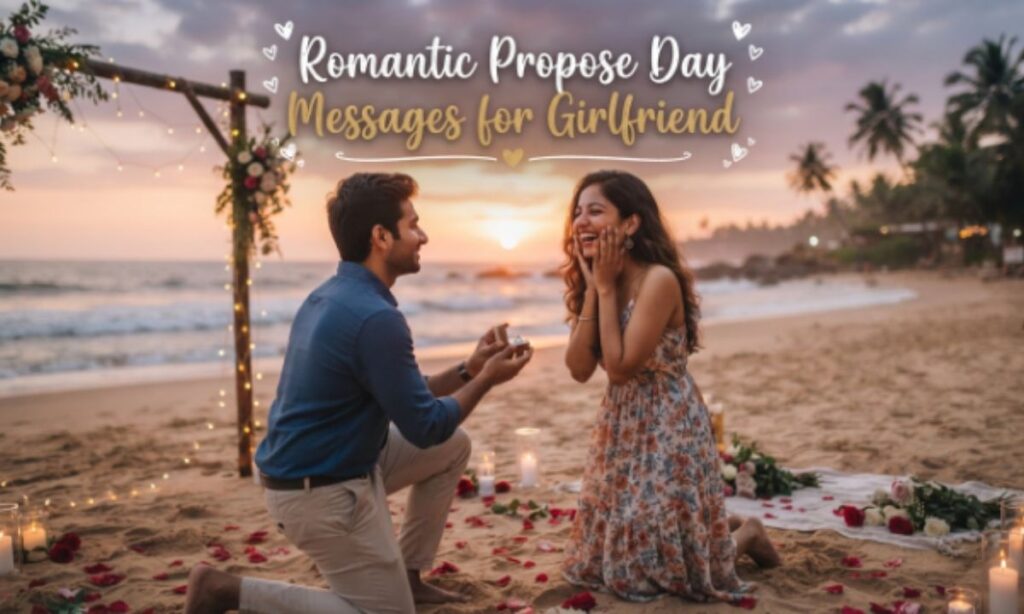 Romantic Propose Day Messages for Girlfriend
