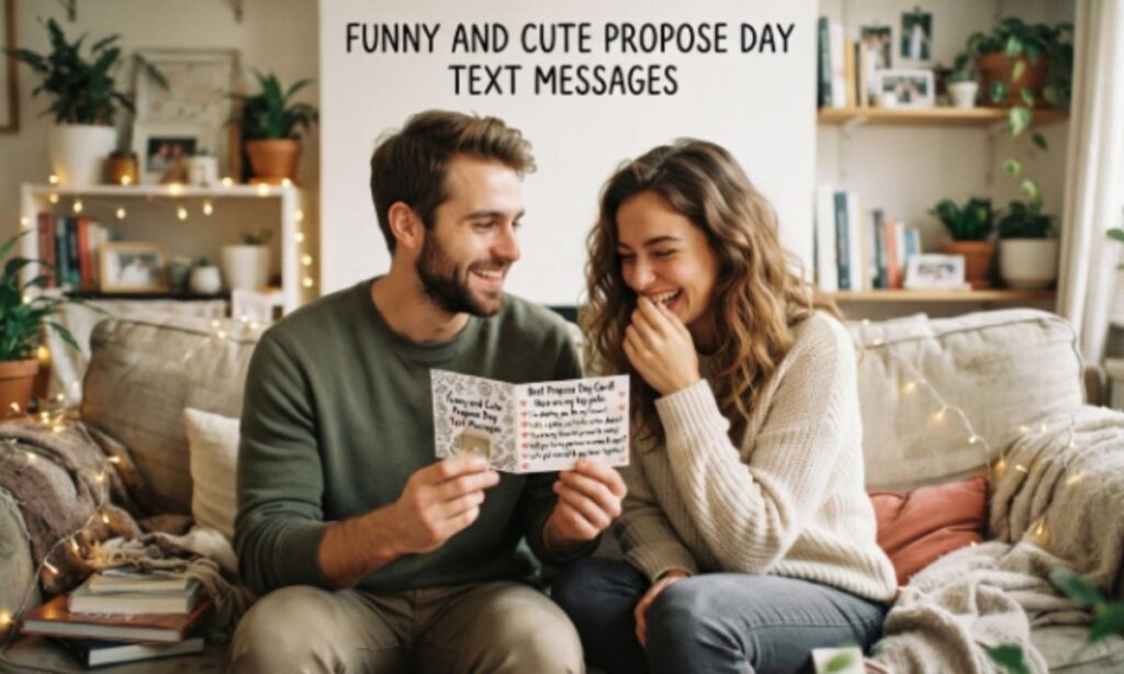 Funny and Cute Propose Day Text Messages
