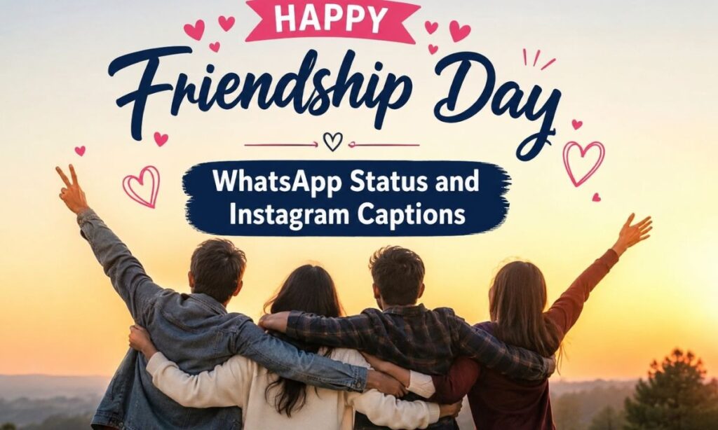 Friendship Day WhatsApp Status and Instagram Captions
