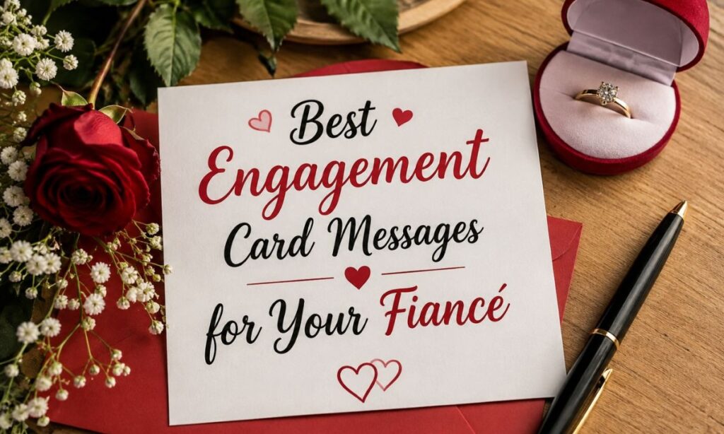 Best Engagement Card Messages for Your Fiancé