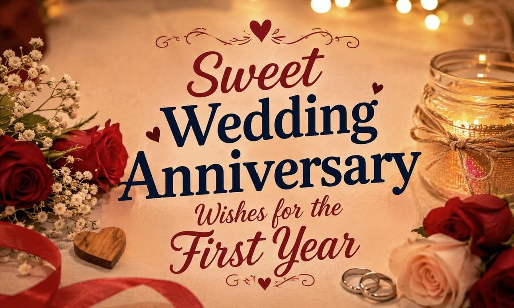 Sweet Wedding Anniversary Wishes for the First Year