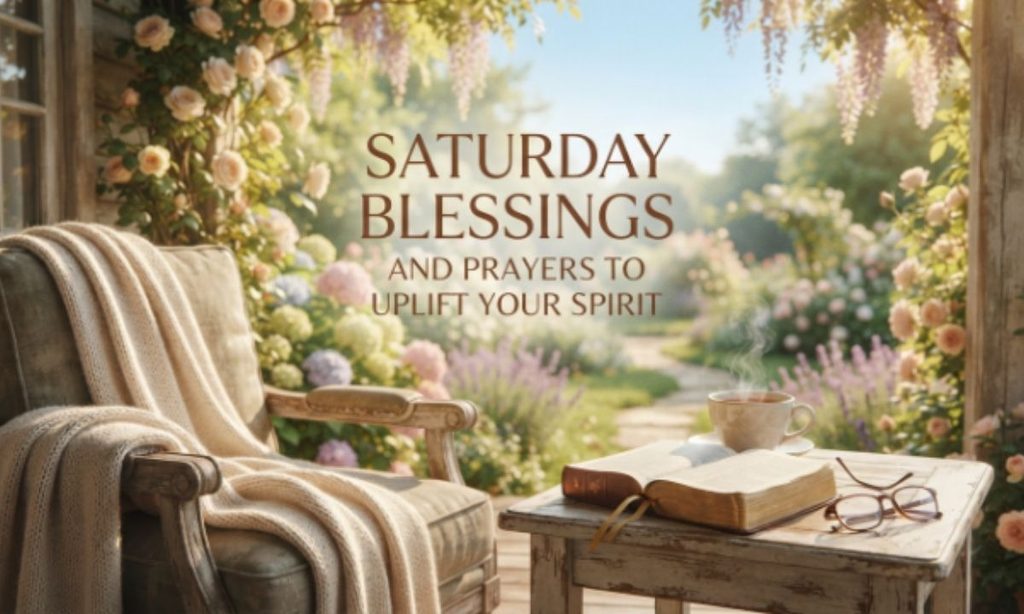 Saturday Blessings and Prayers to Uplift Your Spirit
