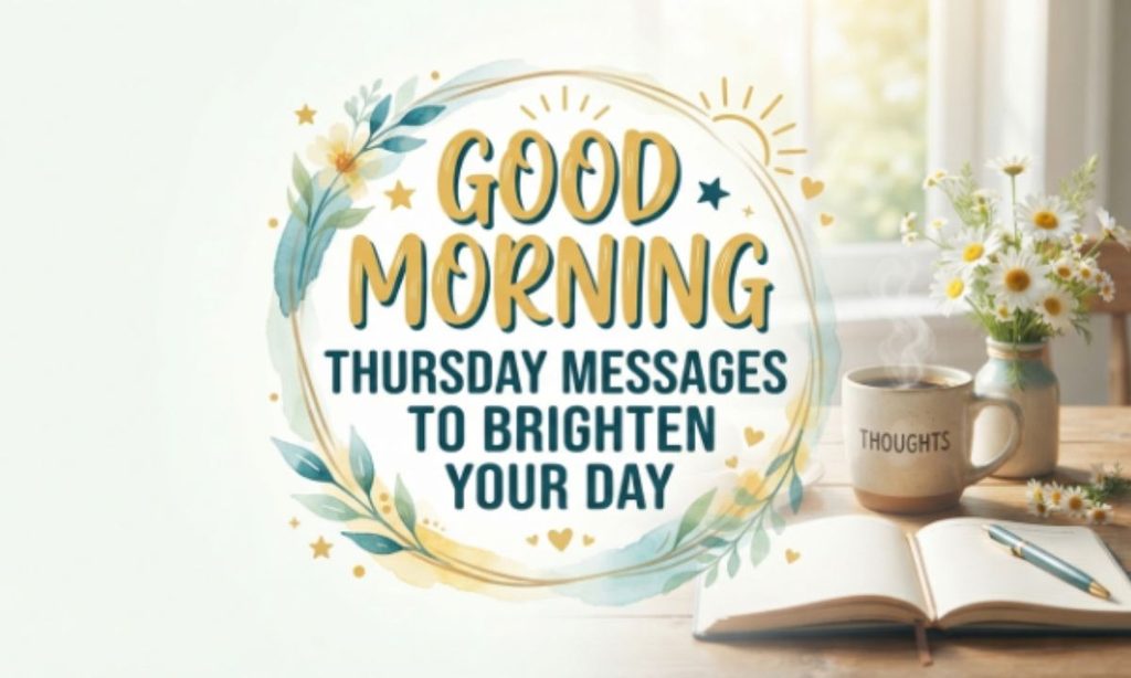 Good Morning Thursday Messages to Brighten Your Day