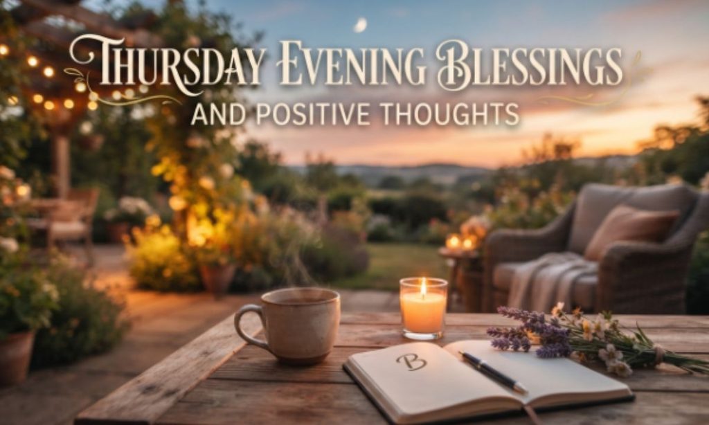Thursday Evening Blessings and Positive Thoughts