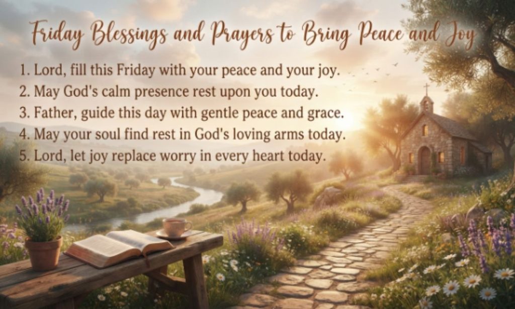 Friday Blessings and Prayers to Bring Peace and Joy