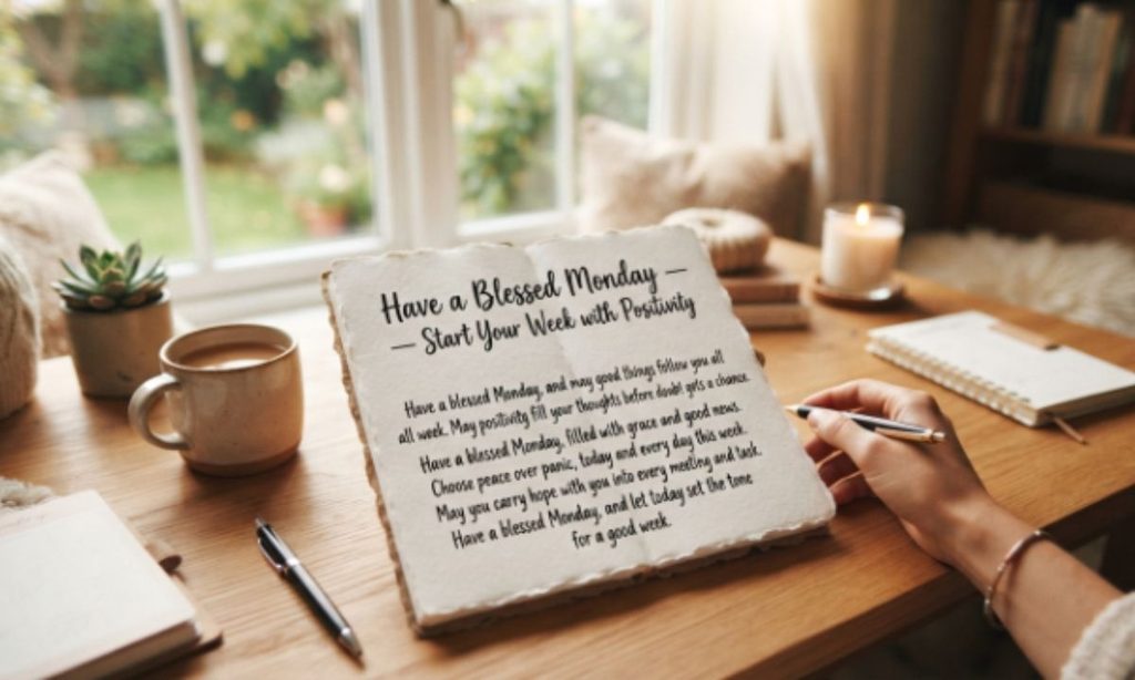 Have a Blessed Monday — Start Your Week with Positivity