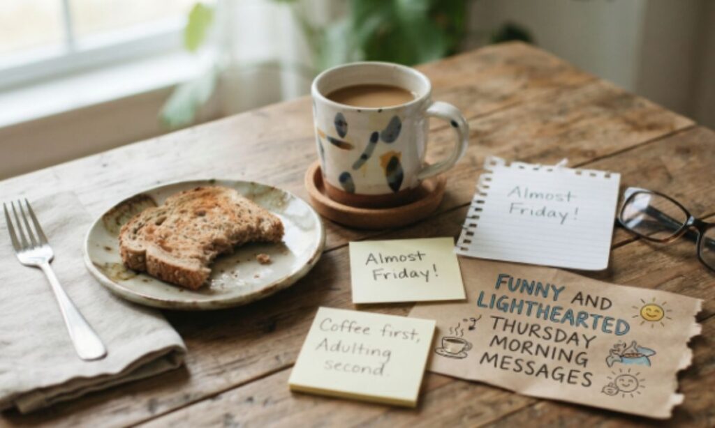 Funny and Lighthearted Thursday Morning Messages