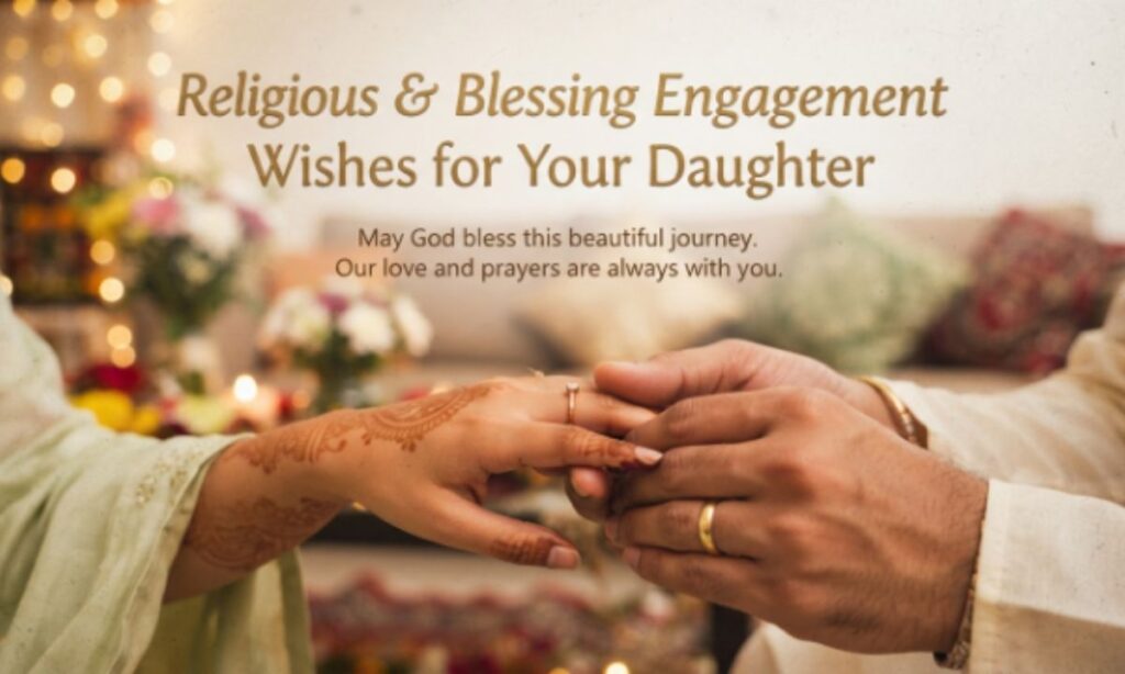 Religious & Blessing Engagement Wishes for Your Daughter