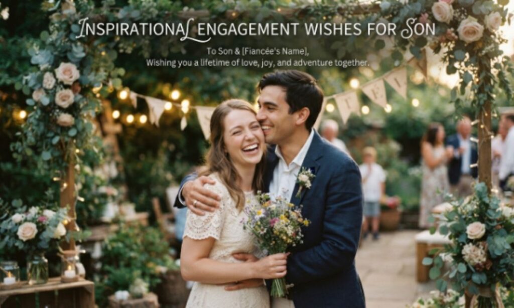 Inspirational Engagement Wishes for Son