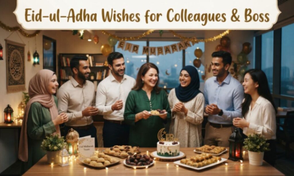 Eid-ul-Adha Wishes for Colleagues & Boss