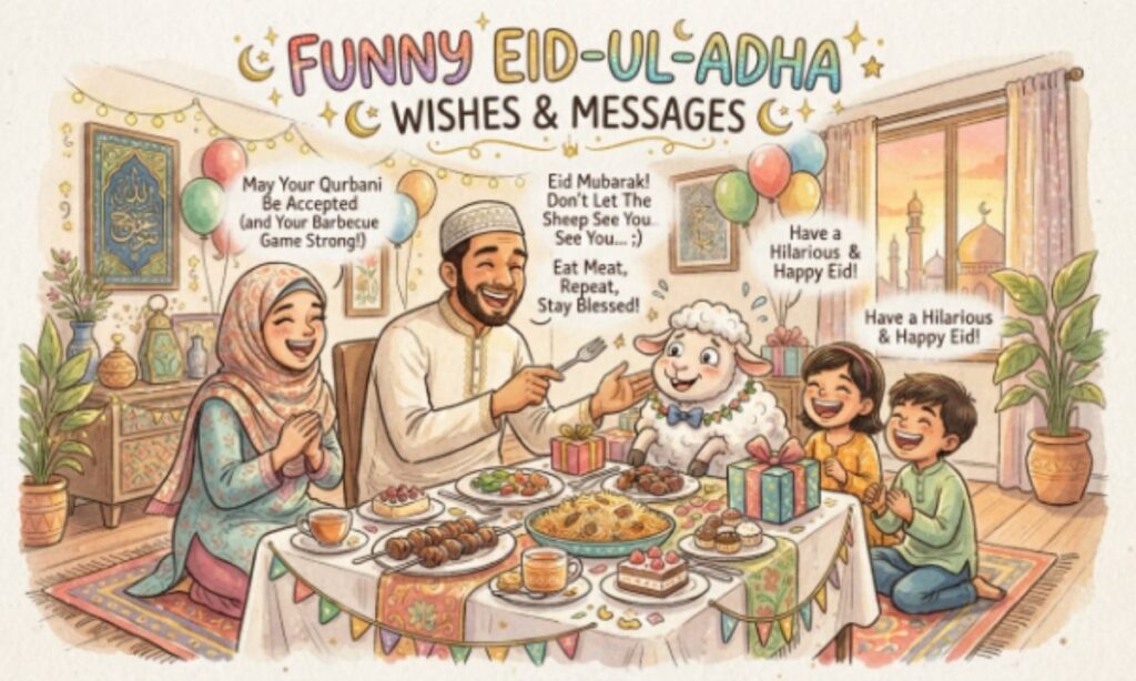 Funny Eid-ul-Adha Wishes & Messages