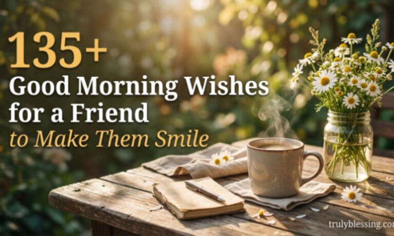 135+ Good Morning Wishes for a Friend to Make Them Smile