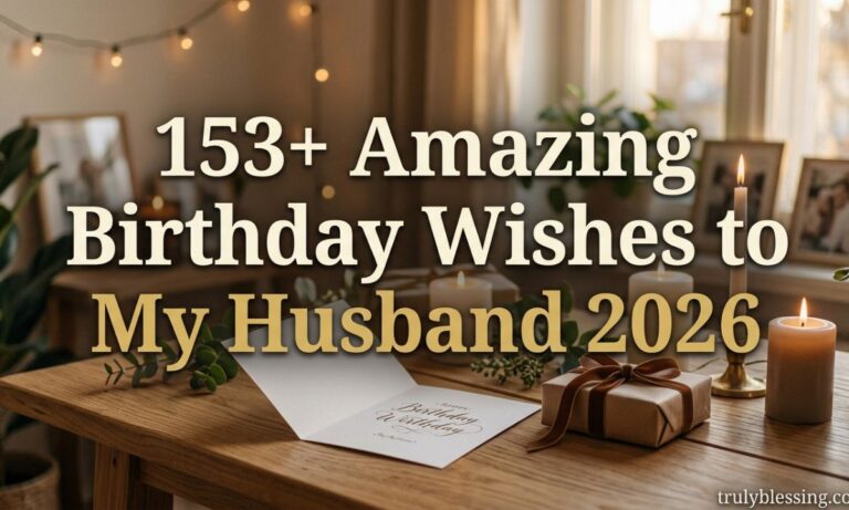 153+ Amazing Birthday Wishes to My Husband 2026