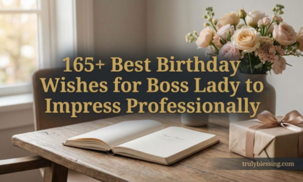 165+ Best Birthday Wishes for Boss Lady to Impress Professionally