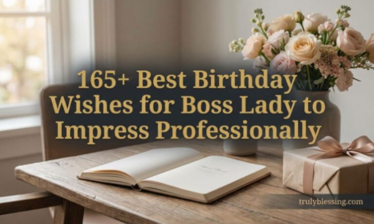 165+ Best Birthday Wishes for Boss Lady to Impress Professionally