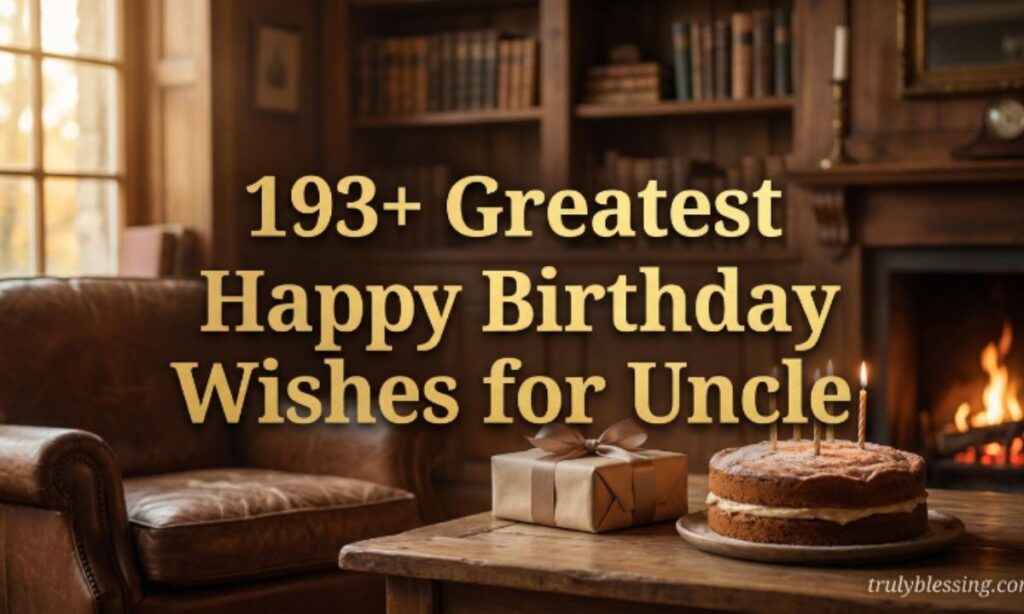 193+ Greatest Happy Birthday Wishes for Uncle