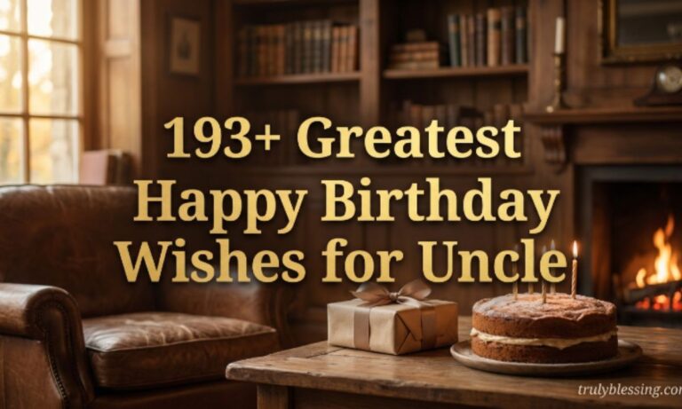 193+ Greatest Happy Birthday Wishes for Uncle