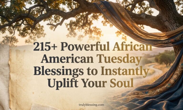 215+ Powerful African American Tuesday Blessings to Instantly Uplift Your Soul