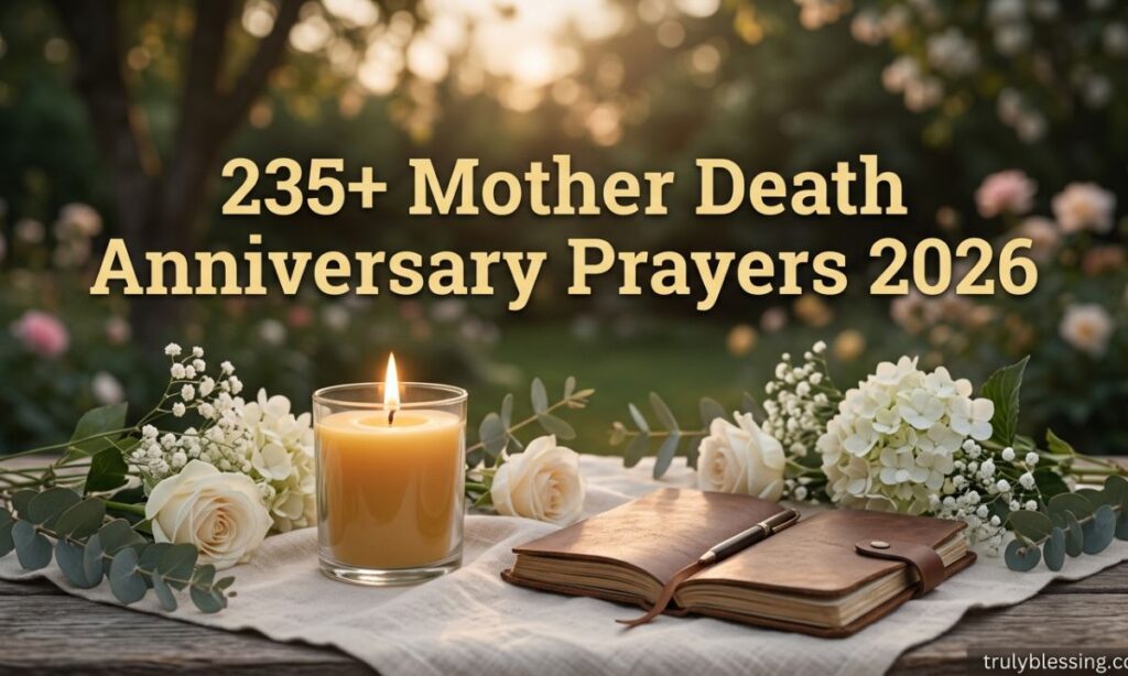 235+ Mother Death Anniversary Prayers 2026