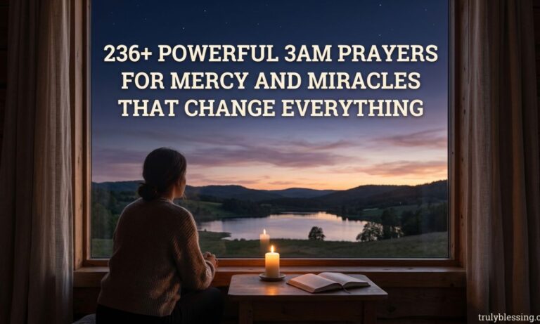 236+ Powerful 3AM Prayers for Mercy and Miracles That Change Everything