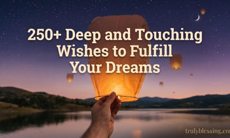 250+ Deep and Touching Wishes to Fulfill Your Dreams