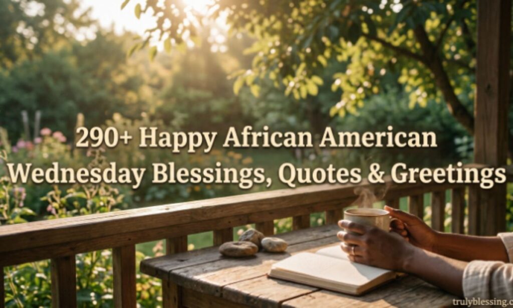 290+ Happy African American Wednesday Blessings, Quotes & Greetings