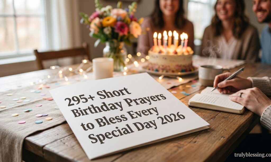 295+ Short Birthday Prayers to Bless Every Special Day 2026